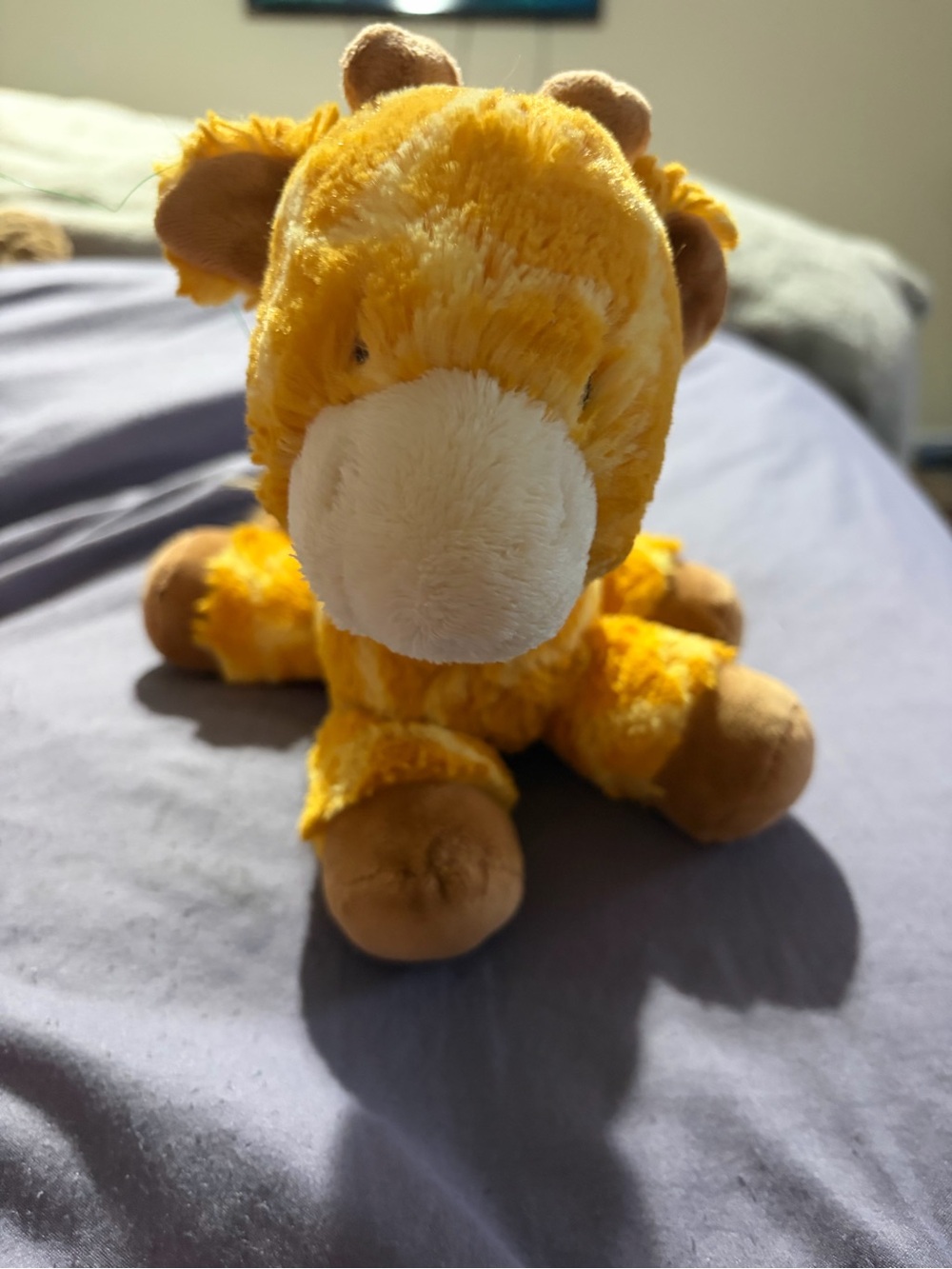 Baby Gund TUCKER GIRAFFE 9" Yellow Orange Brown Stuffed Animal Plush Toy